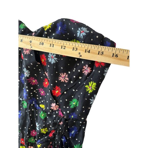 Yumi Kim Date Night Silk Mini Dress In Midnight NWOT Small - Picture 5 of 10